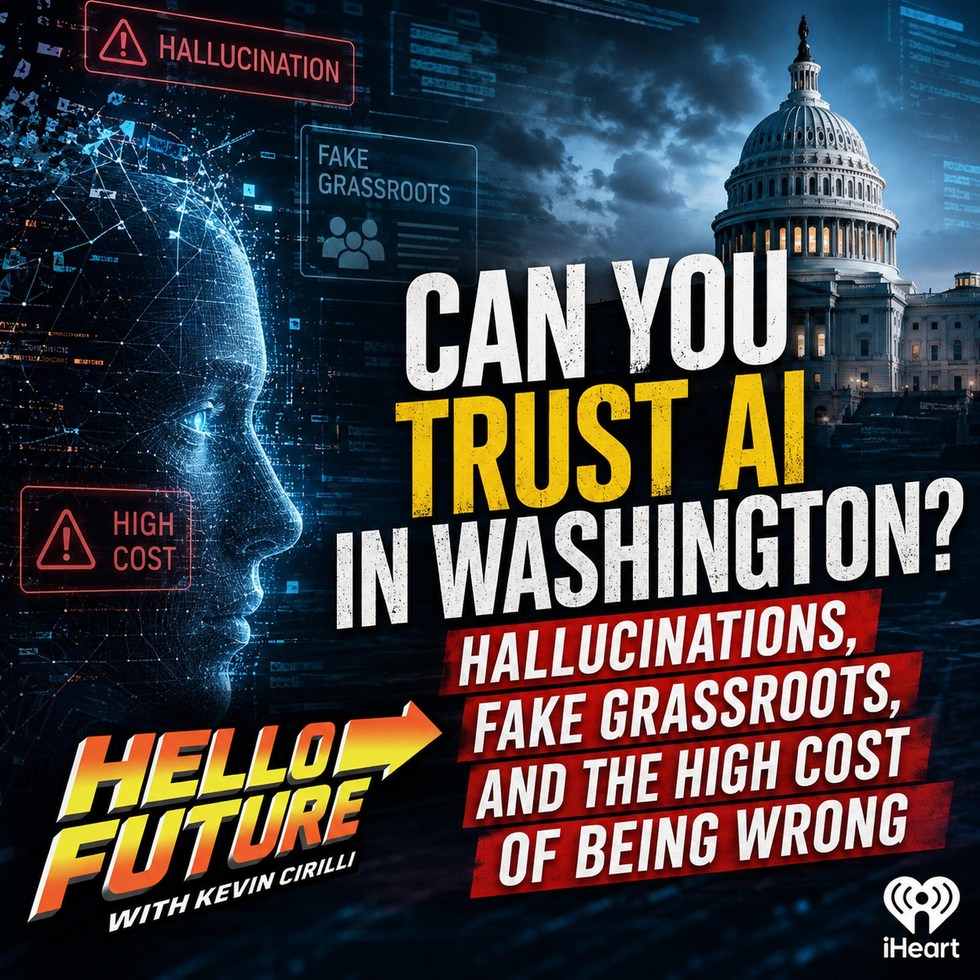 HELLO FUTURE: Can You Trust AI in Washington? Hallucinations, Fake Grassroots, and the High Cost of Being Wrong