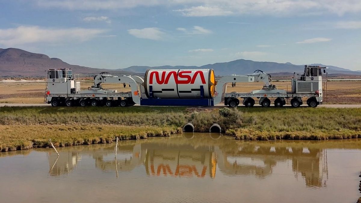 Northrop Grumman Delivers Final Boosters for NASA's Artemis III Mission