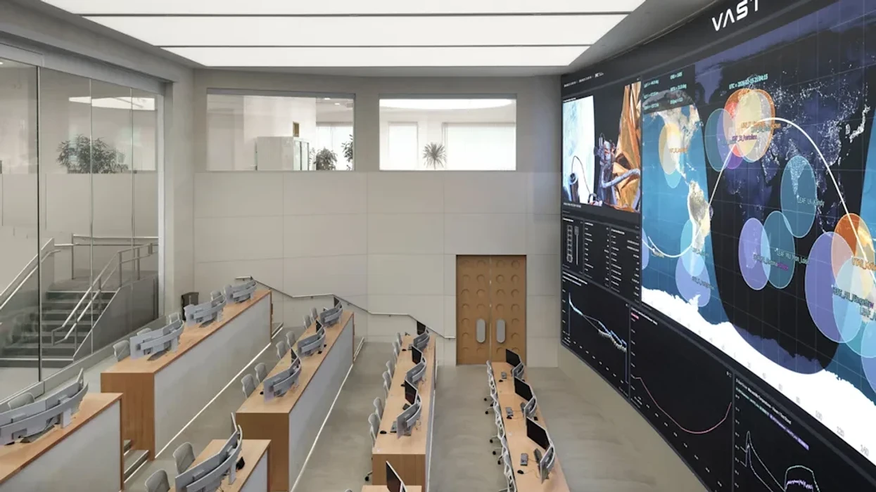 Vast office. Source: Fast Company. It represents the office of the future for space comapnies.