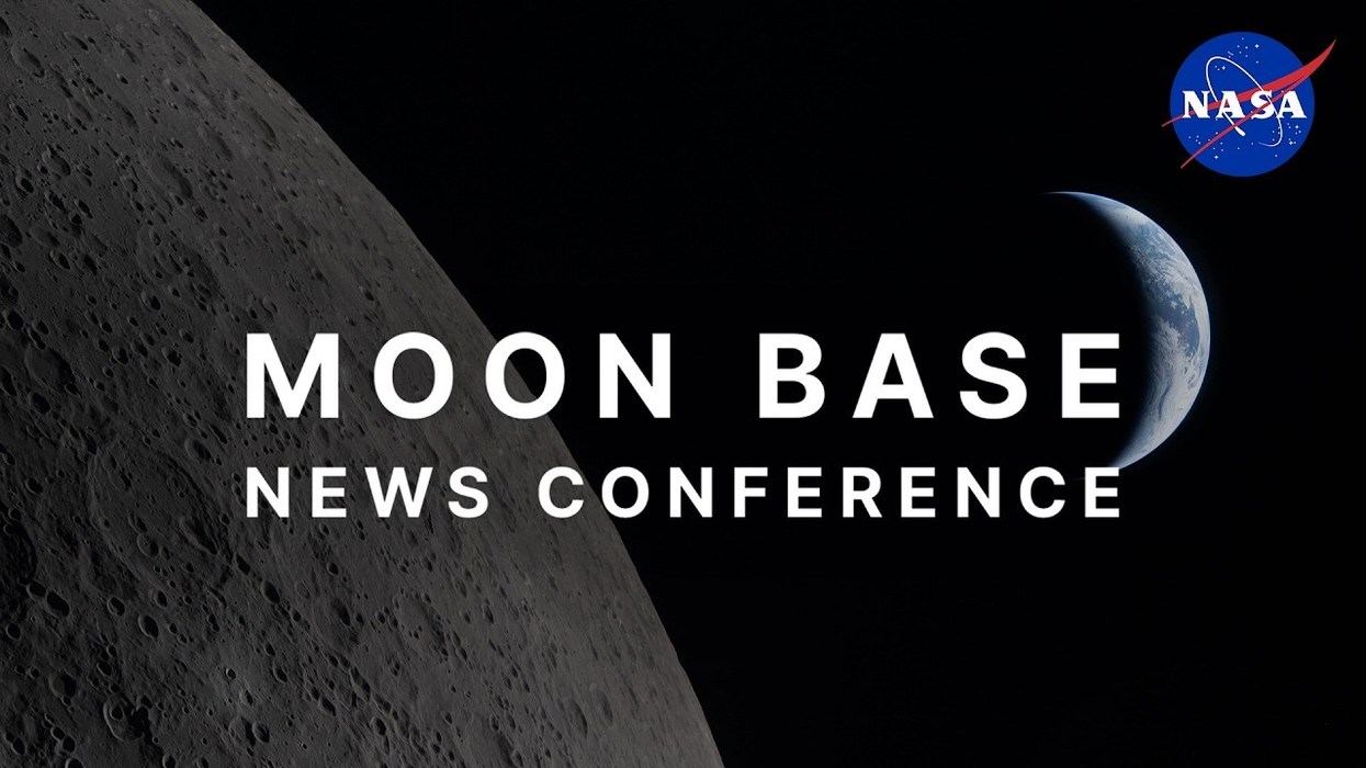 WATCH LIVE: NASA Unveils Moon Base Plans